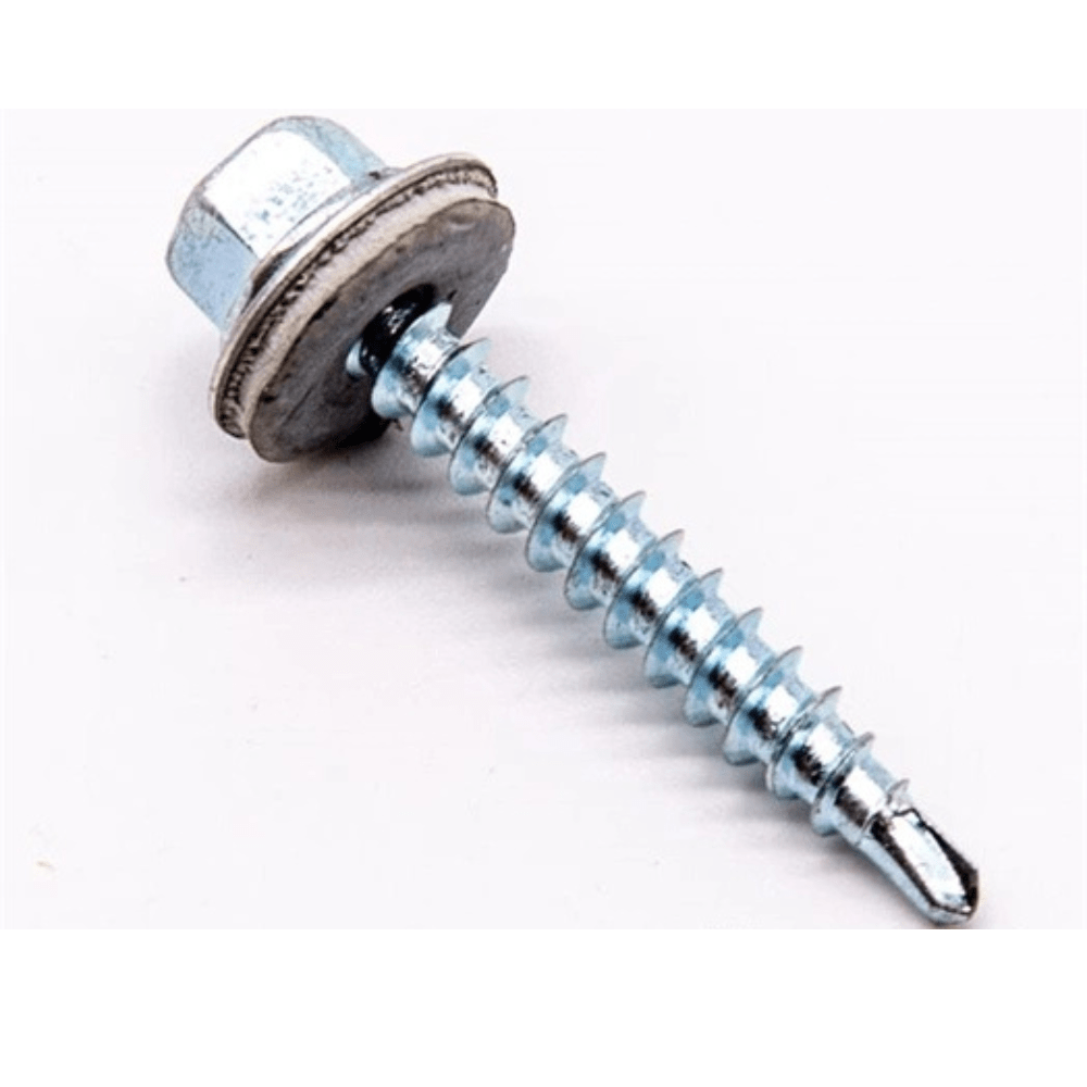 Soroló csavar EPDM alátéttel, horganyzott